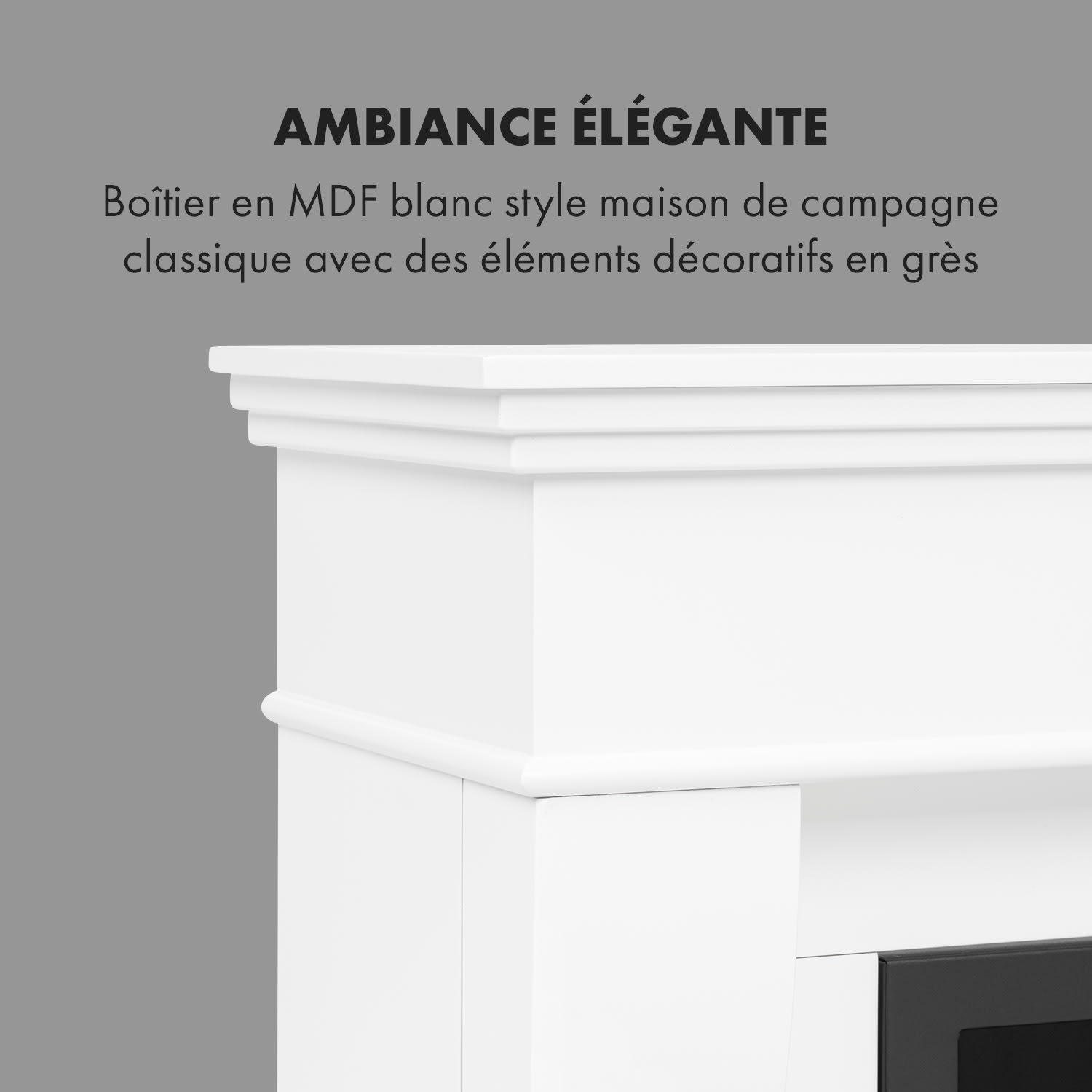 Phantasma Cottage Pillar Cheminée à l'éthanol brûleur inox blanc &  no 