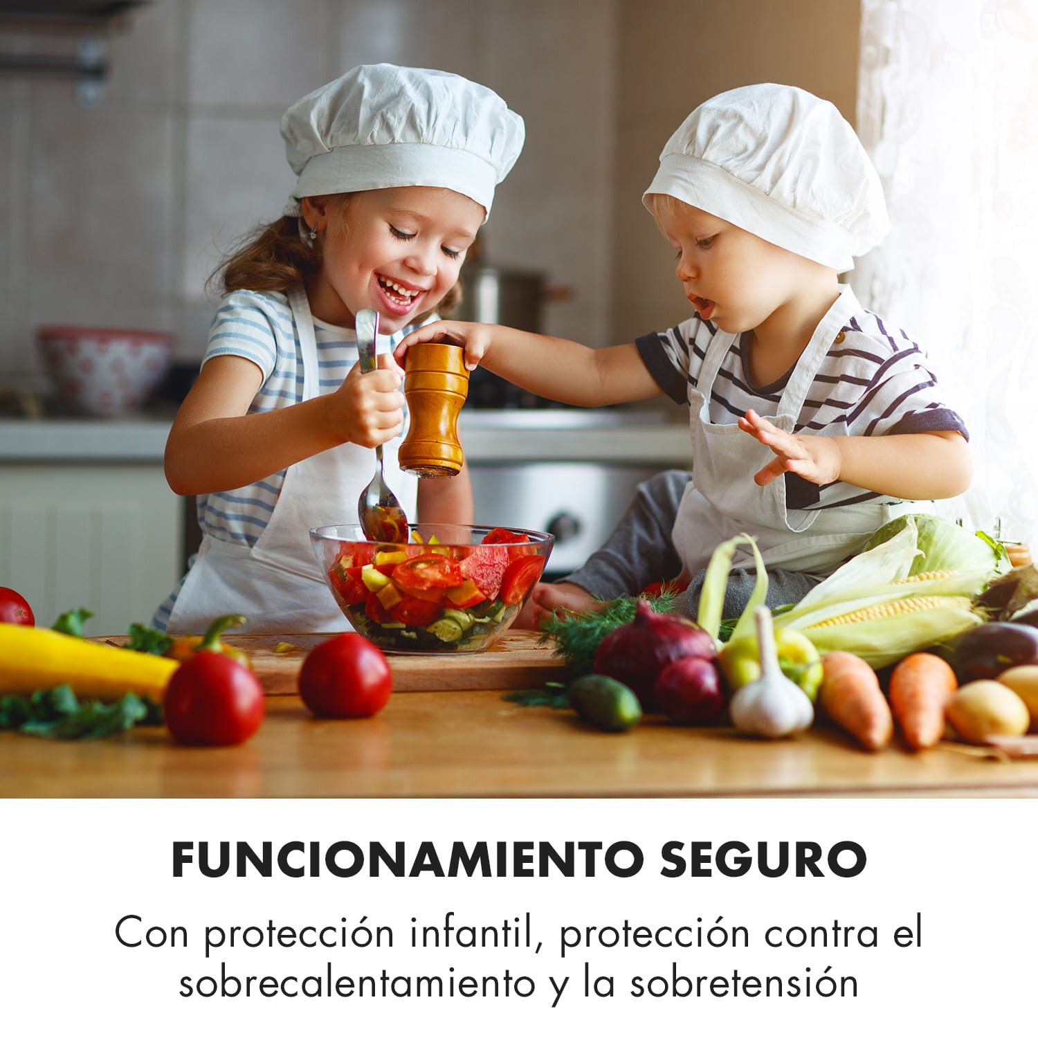 SlimChef Placa de inducción 1800W Temporizador de 3h 10 potencias Negra 