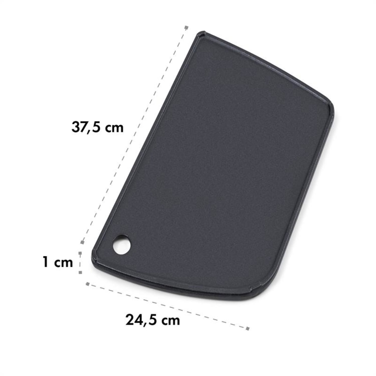 Parforce Grillplatte glatt Zubehör Gusseisen Fettablauf schwarz 