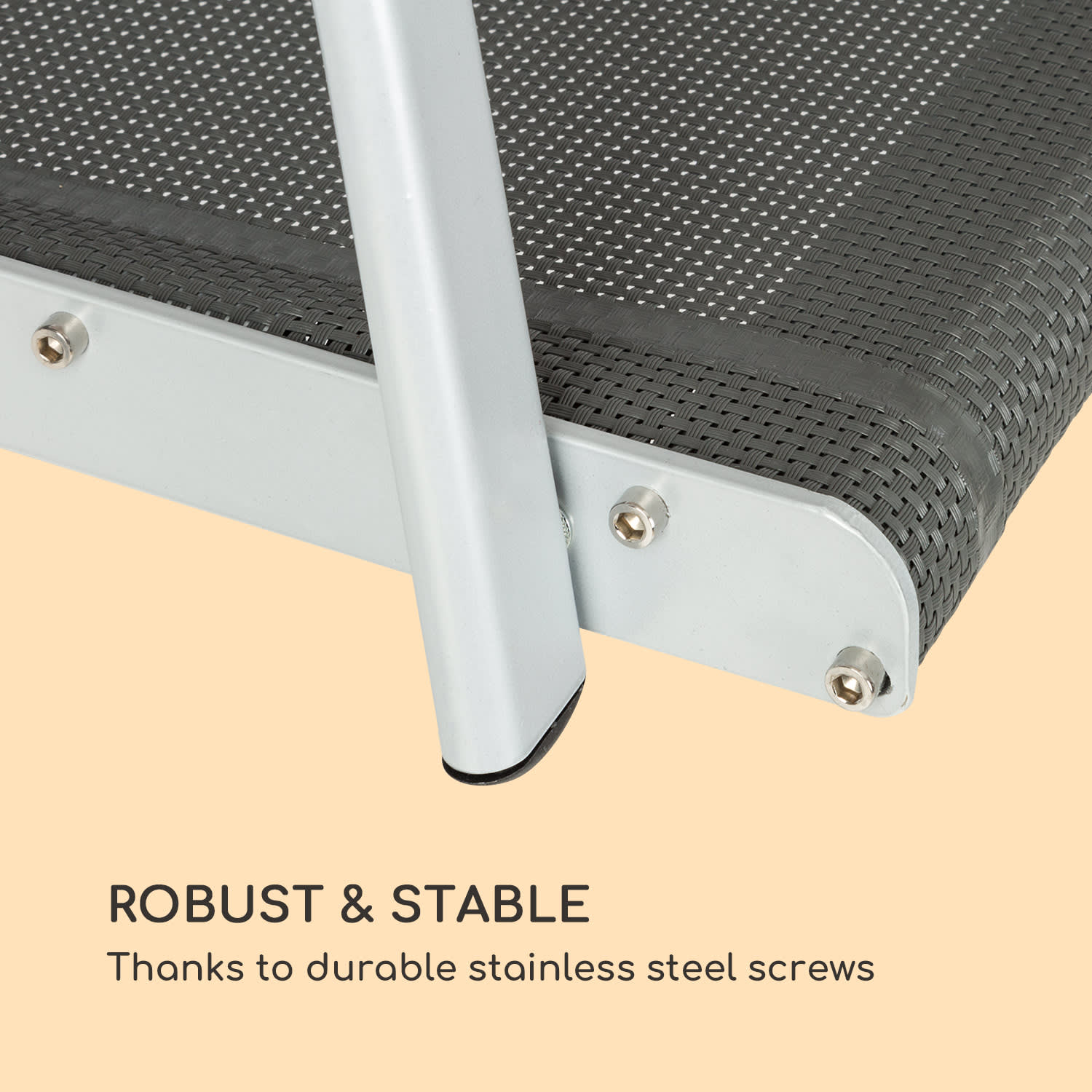 Bel Air Duo Swing, hollywoodska hojdačka, oceľový rám, antracitová/krémová 