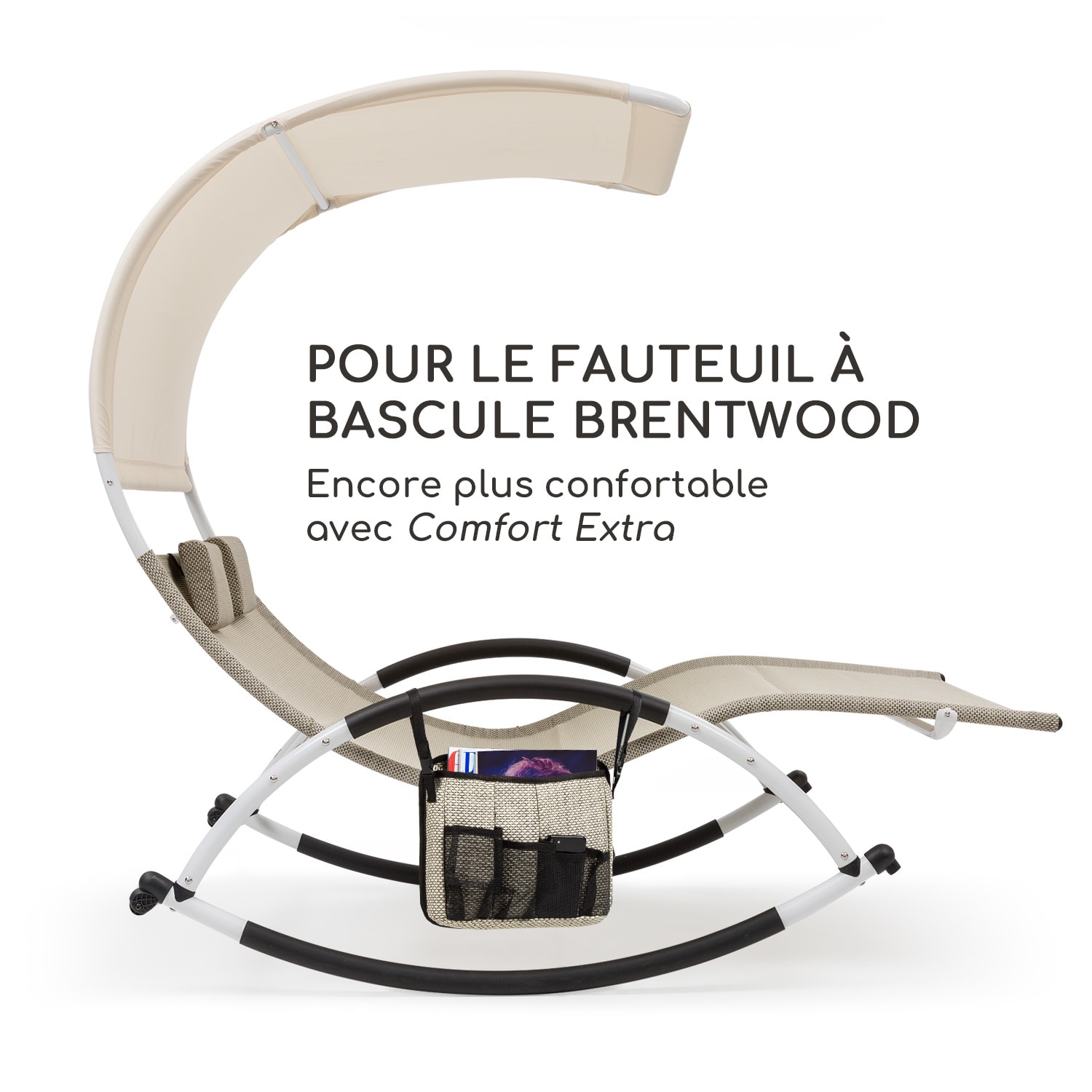 Brentwood Bag Accessoire pour fauteuil à bascule -PVC & Polyester 