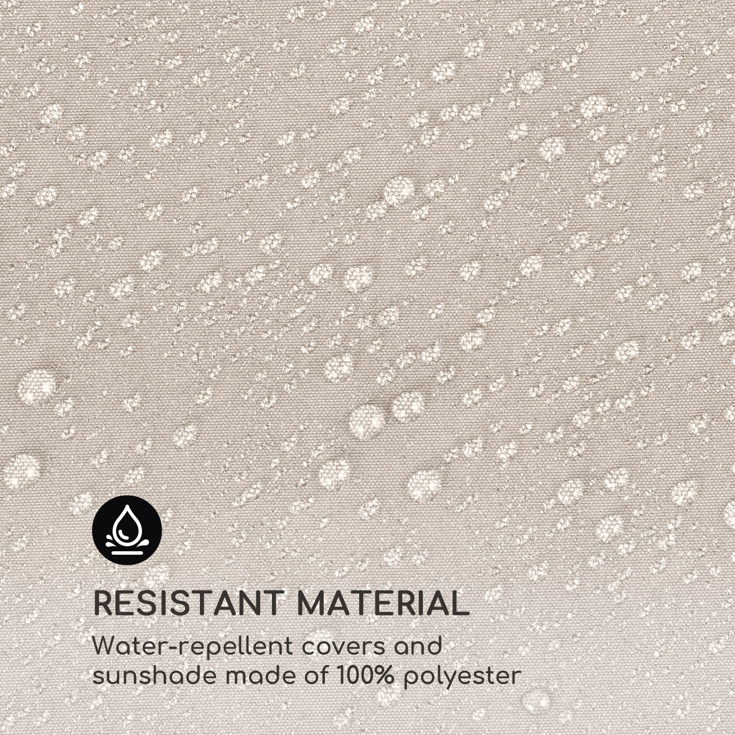 Eremitage Double Sunbed, lehátko, pre 2 osoby, oceľový rám, slnečná strieška, závesy, krémové Biela