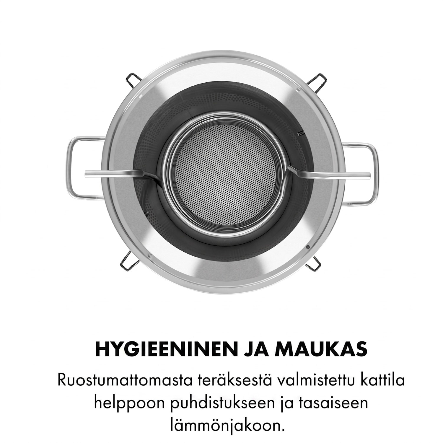 Maischfest -mäskikattila, 5 osaa, 1500/3000W, 30 l, LCD, ruostumaton teräs 30 L