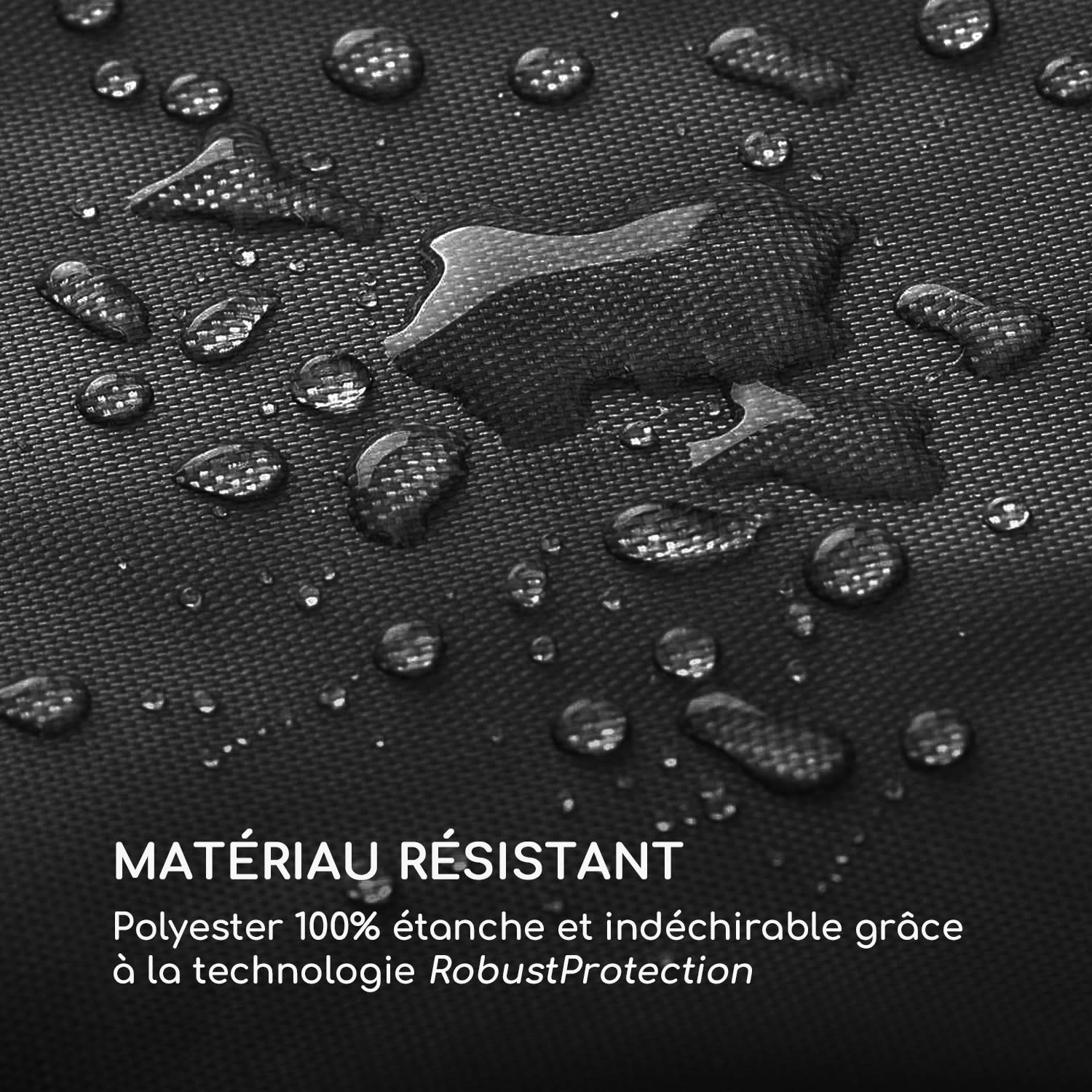 Bella Donna beschermhoes 100% polyester waterproof zwart 