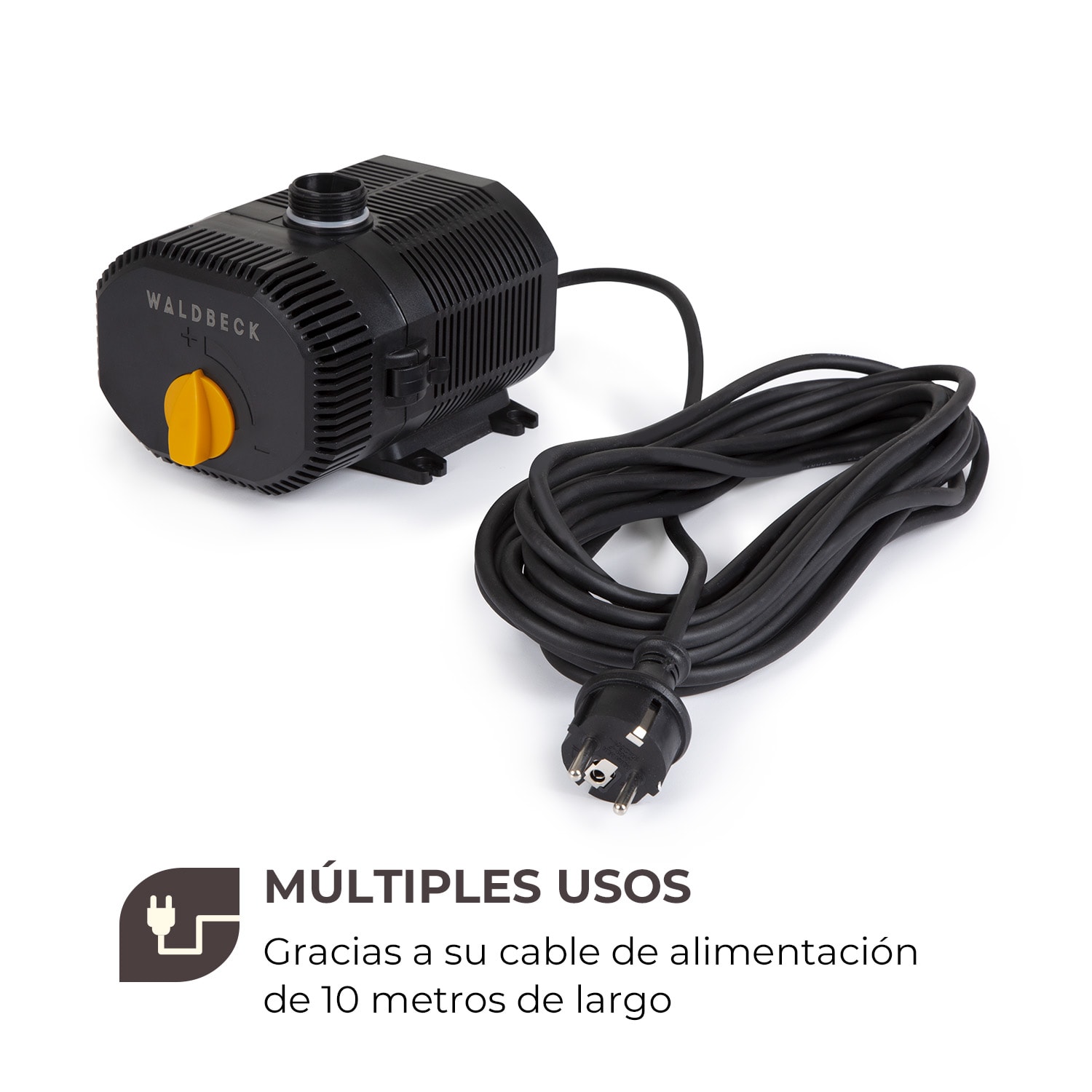 Nemesis T60 bomba para estanque potencia 60 W altura de impulsión 3,3 m caudal 4.700 l/h 60 W