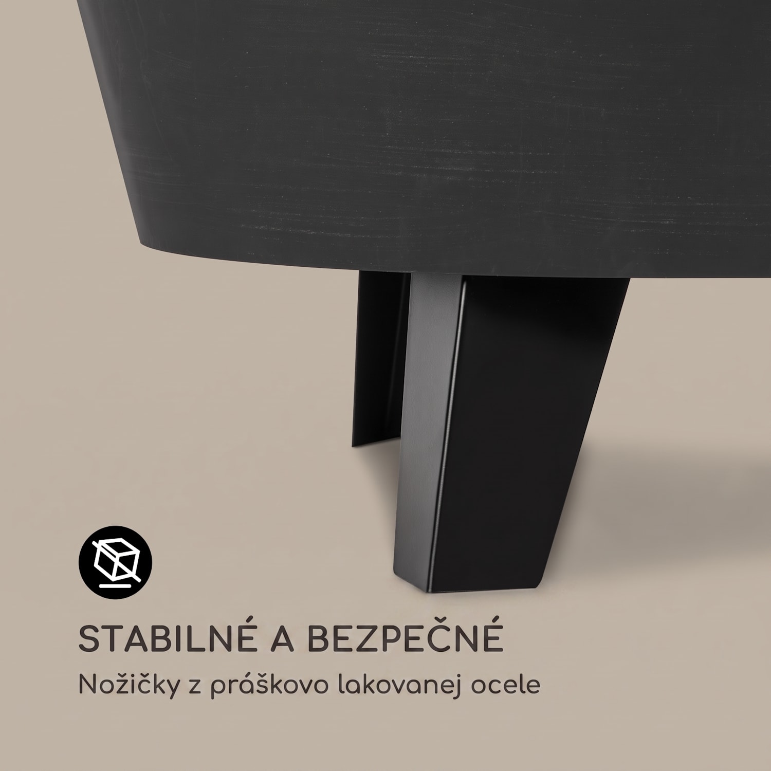 Nolana, ohnisko a gril 2 v 1, Ø 73 cm ochrana pred iskrami, Ø 64 cm gril, oceľ, čierna 