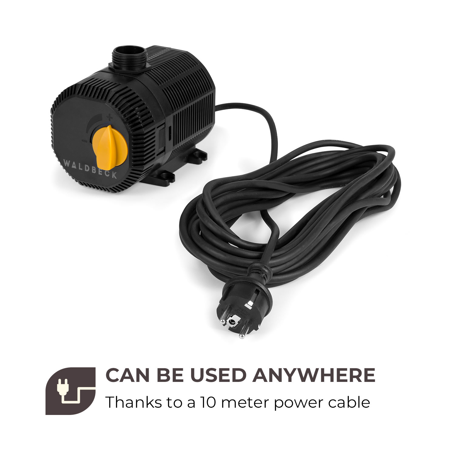 Nemesis T35, pompa do oczka wodnego, 35 W, maks. głębokość zanurzenia 2 m, 2300 l/h 35 W
