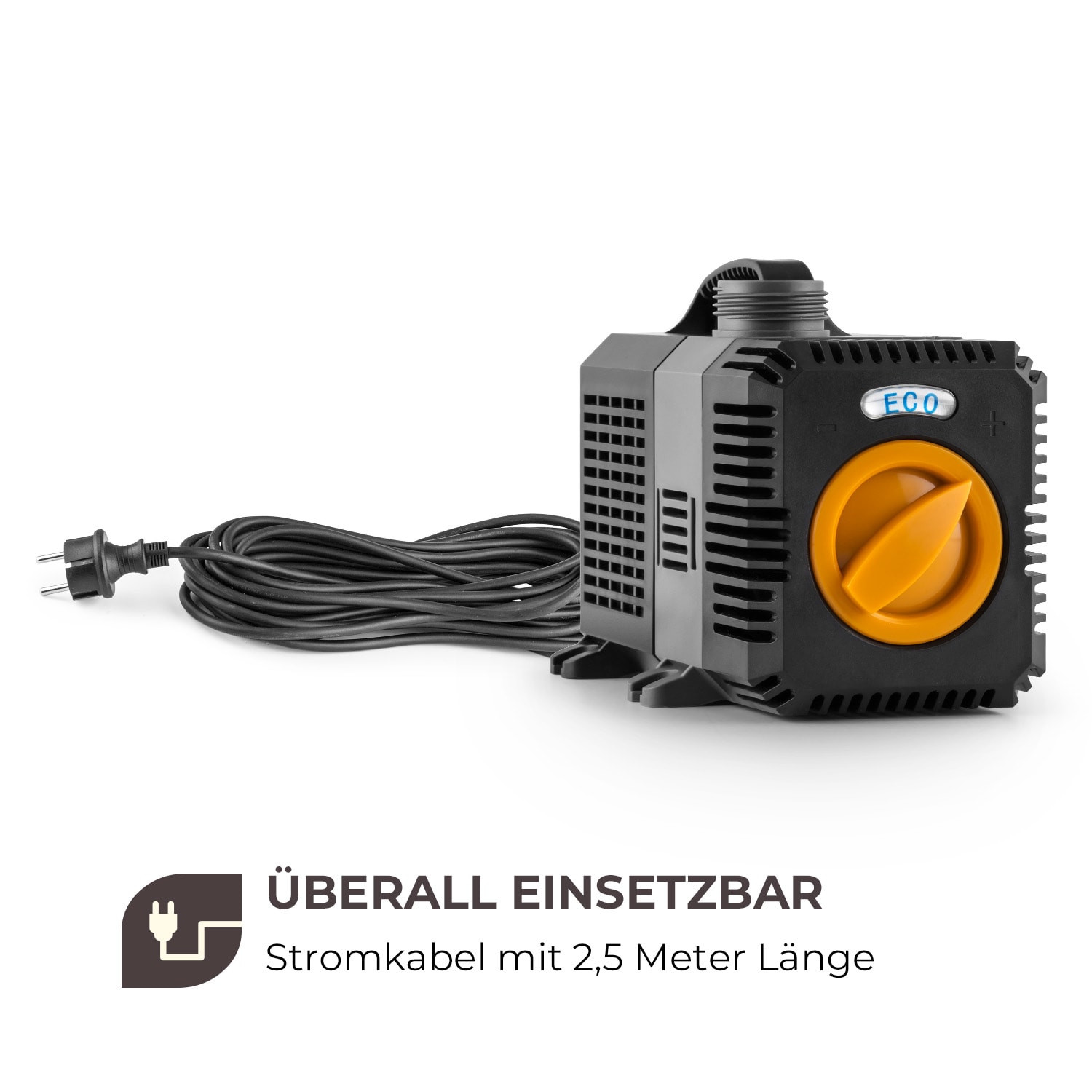 Lagoon 3600 Teichpumpe 3.600 l/h EcoSave: 20 Watt 2,8 Meter Förderhöhe 20 W