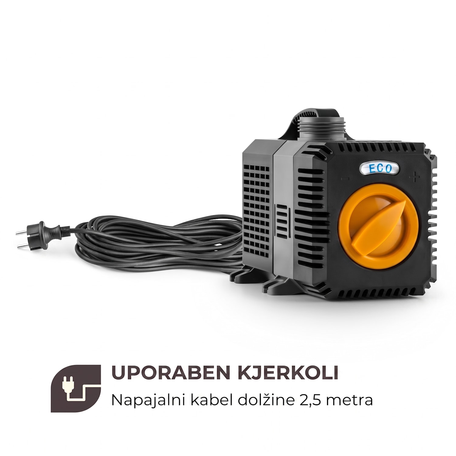 Lagoon 5200 , črpalka za ribnike, 5200 l/uro, Ecosave: 40 W, globina potopa 4,8 m 40 W