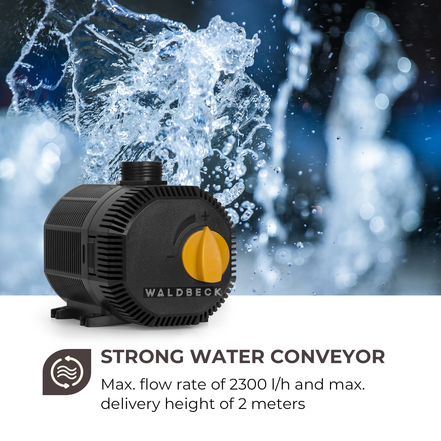 Aquaklar, set tlačnega filtra za jezerce, 11W UV-C čistilec, 35W črpalka, 5 m cev 