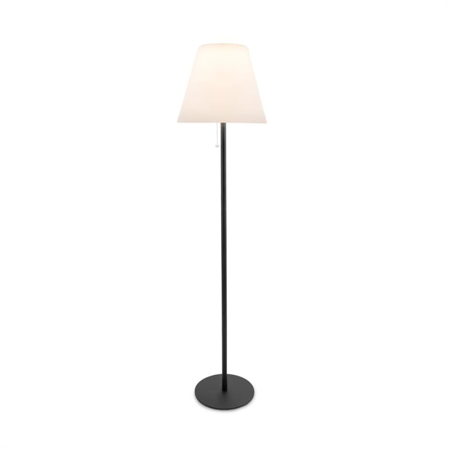 Moody Solar ST, lampa solarna, IP65, abażur z polietylenu Bez RGB światła