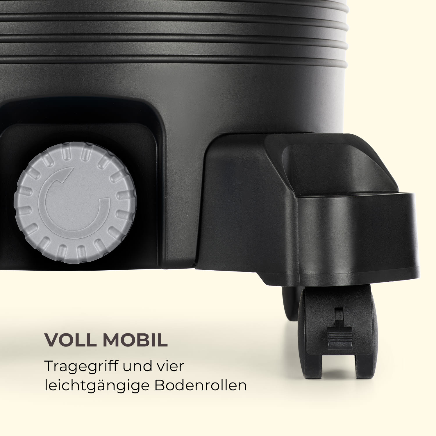 Lakeside Power Teichsauger Schlammsauger 1400W 18kPa 35l Tank grau 