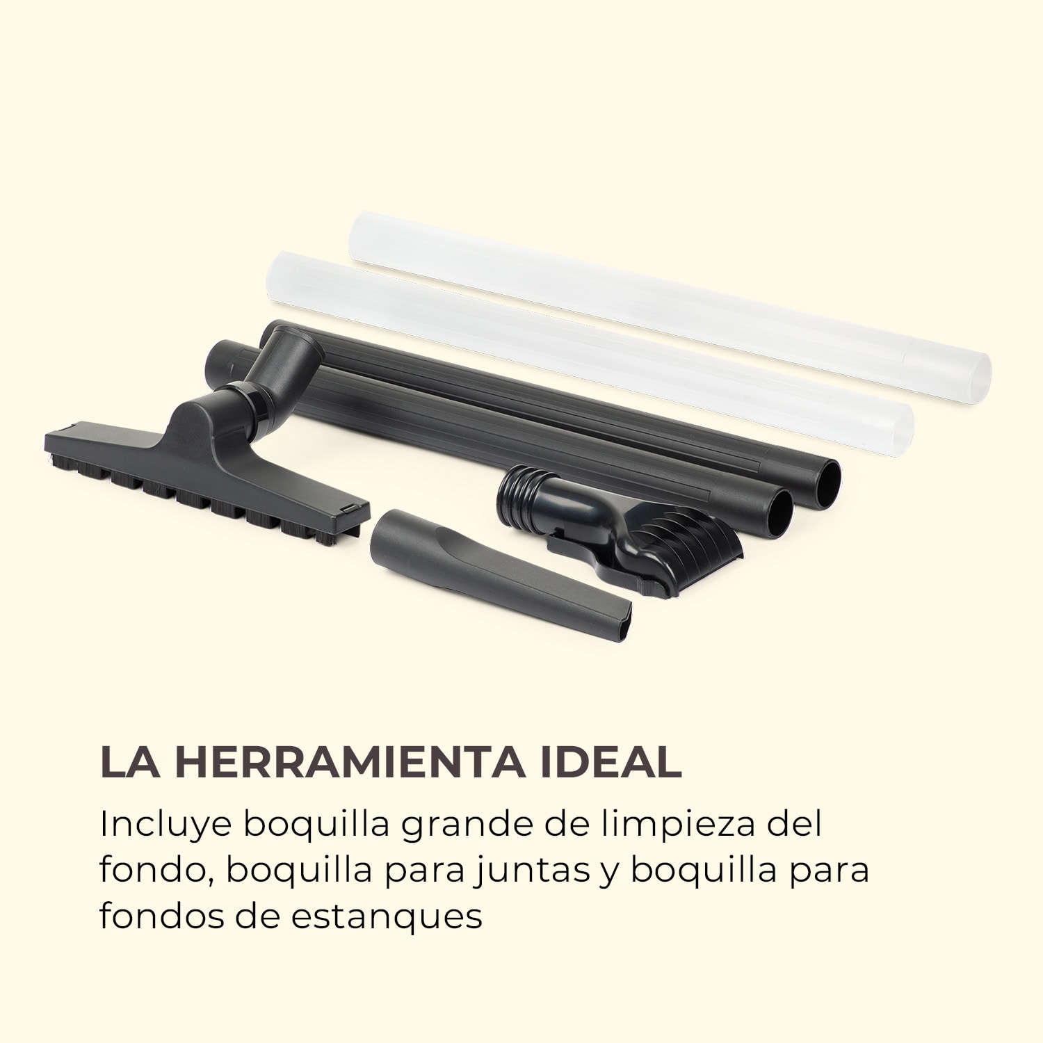 Lakeside Power Aspiradora para estanques y lodo 1400W 18kPa Depósito de 35l Gris 