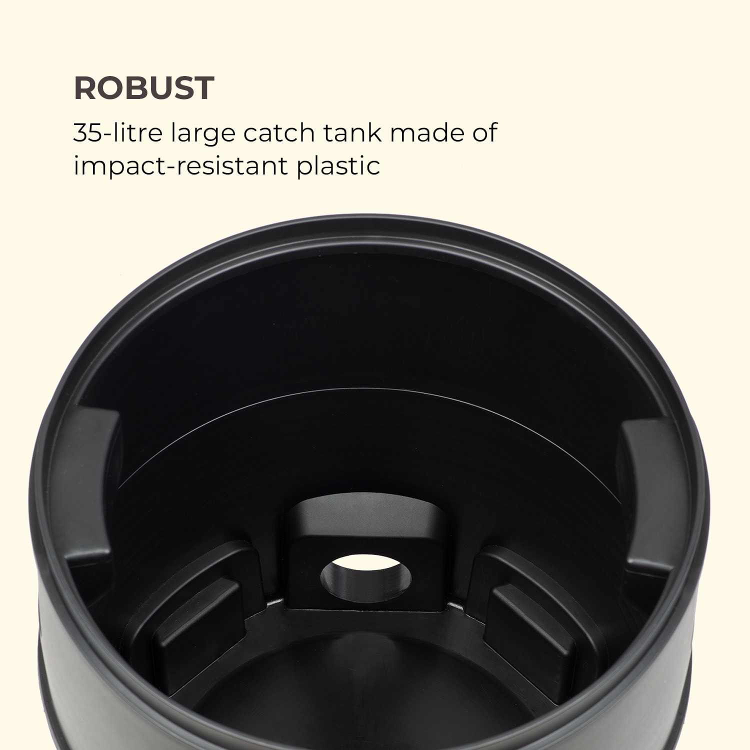 Lakeside, aspirator electric pentru iazuri, 1400 W, 18 kPa, rezervor de 35l, gri