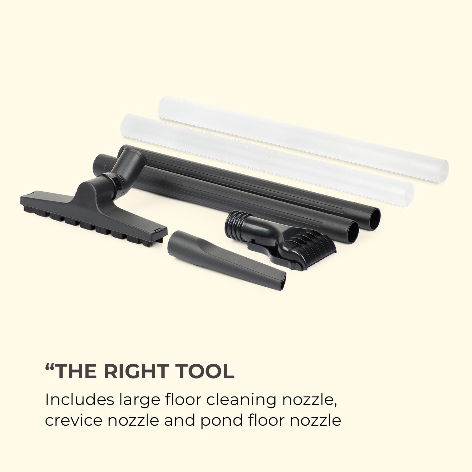 Lakeside, aspirator electric pentru iazuri, 1400 W, 18 kPa, rezervor de 35l, gri