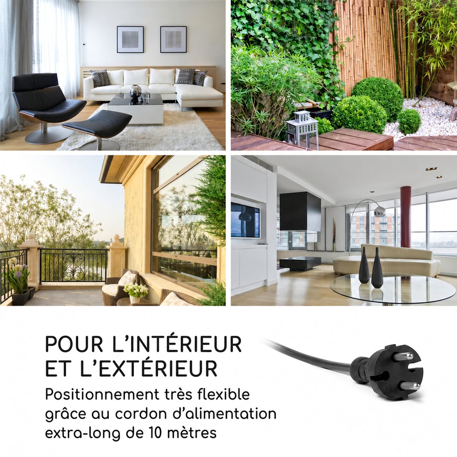 Fontaine de jardin Golden Orchid pompe 5W IPX8 intérieur et extérieur aspect laiton 