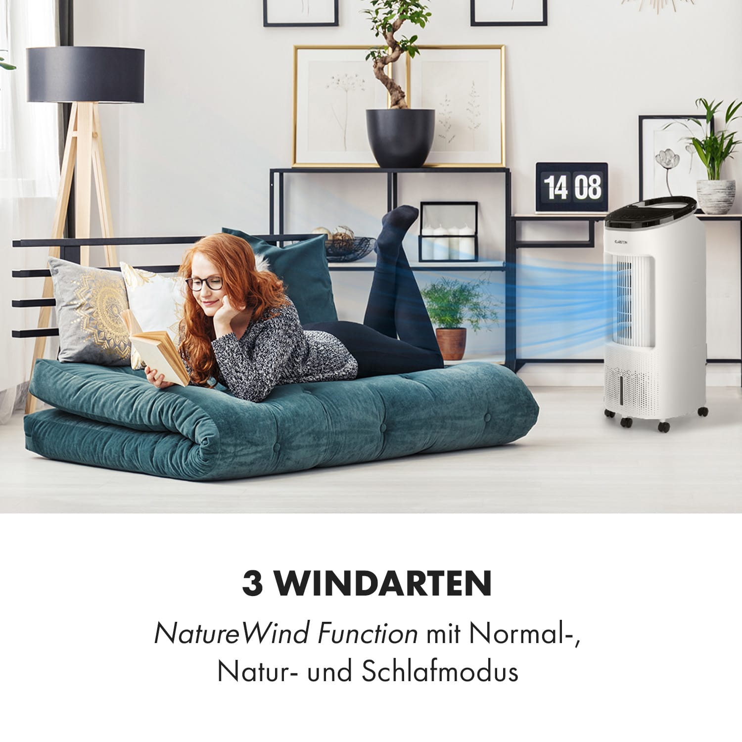 IceWind Plus 4-in-1 Luftkühler 330 m³/h Oszillation Fernbedienung 330 m³/h | Nein | Weiß