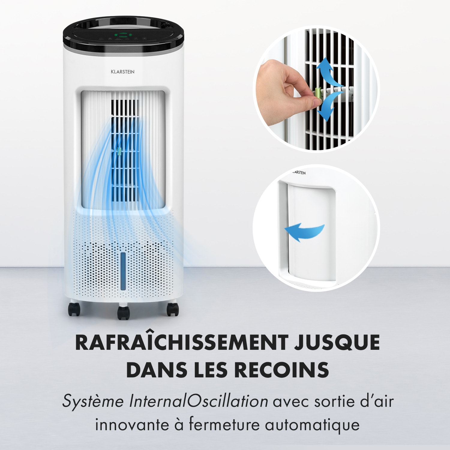 IceWind Plus 4-in-1 luchtkoeler 330 m³/h oscillatie afstandsbediening 