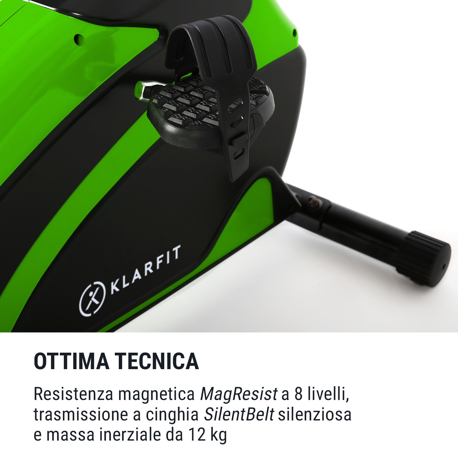 Relaxbike 6.0 SE ergometro sdraiato 12kg di massa volanica resistenza magnetica 100kg