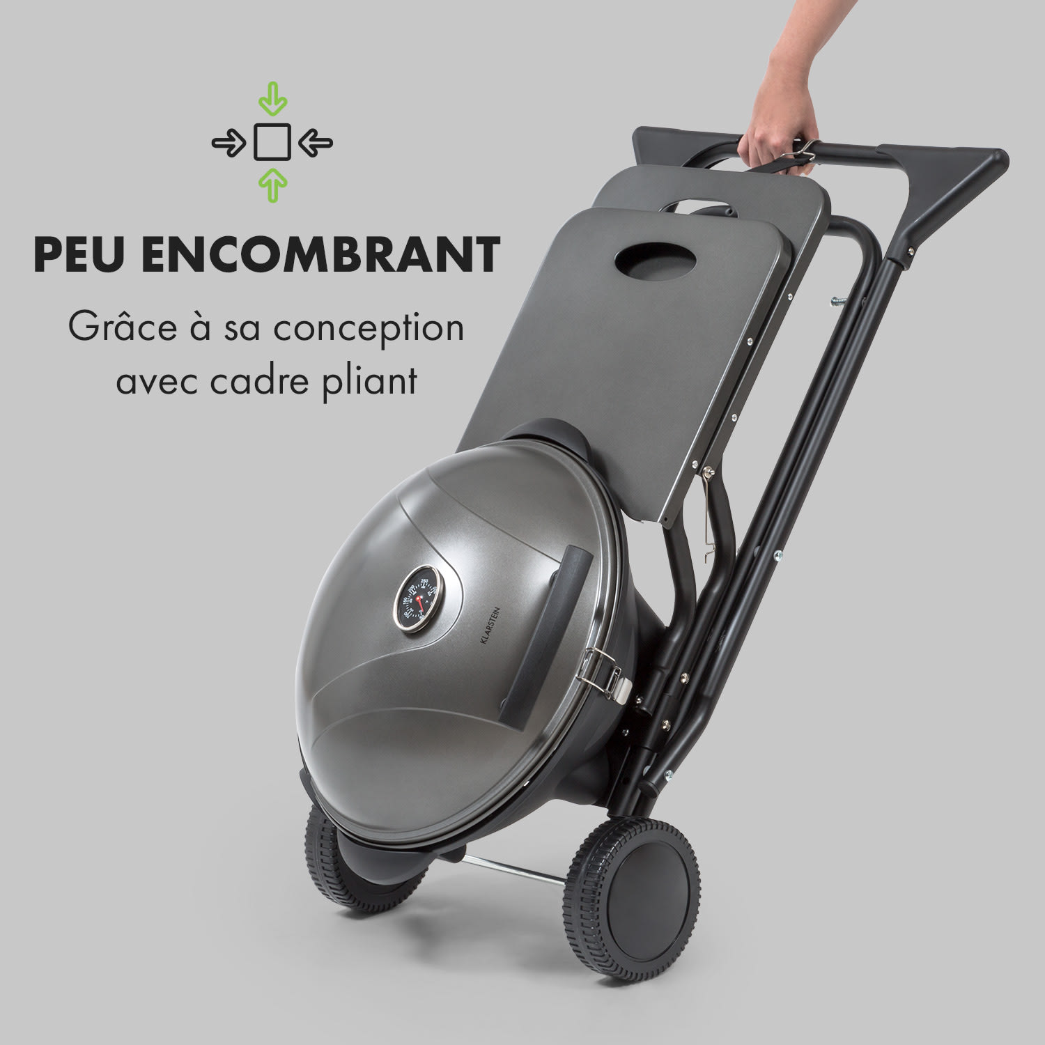 Tafelspitz Barbecue électrique pliable 2000/2400 W revêtement antiadhésif 
