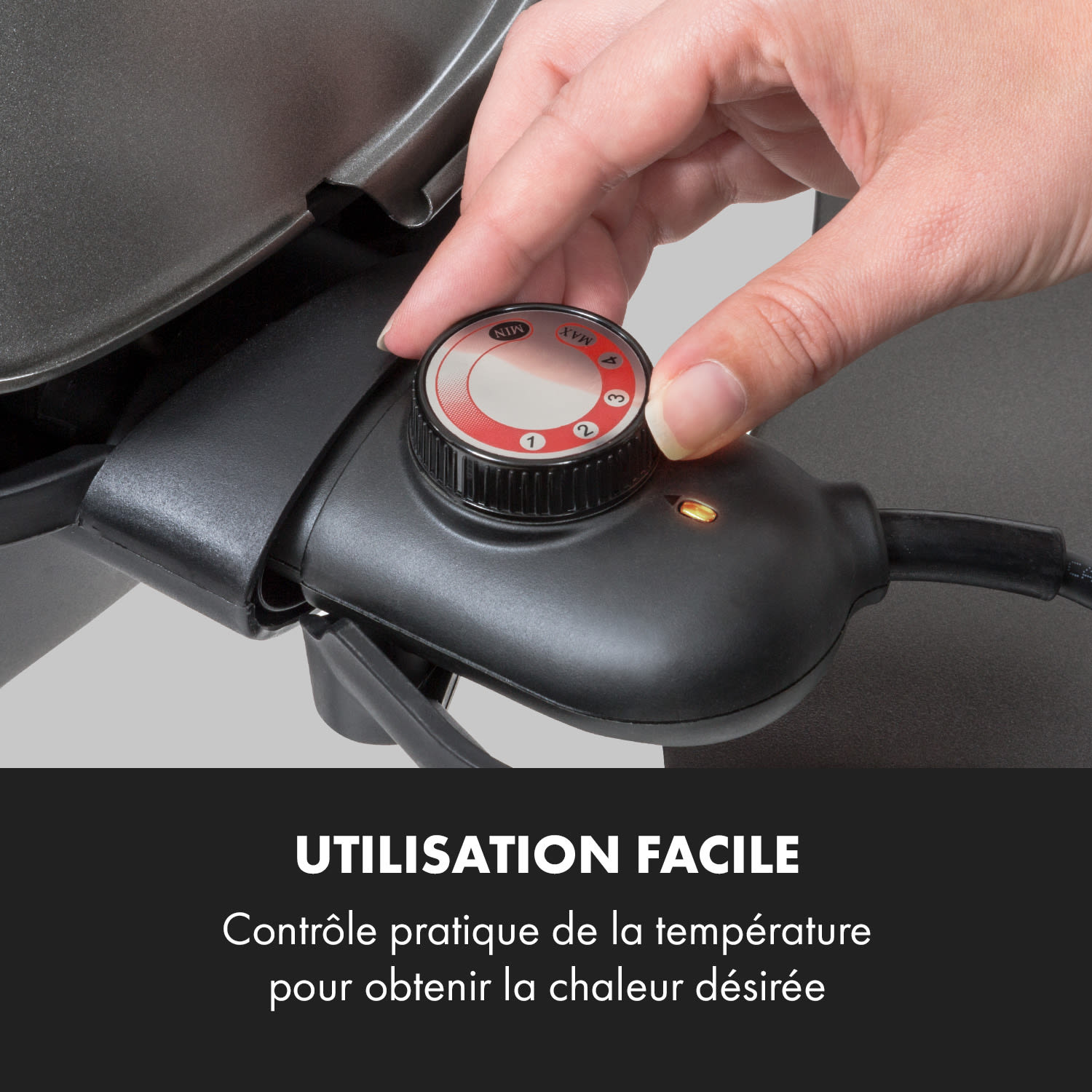Tafelspitz Barbecue électrique pliable 2000/2400 W revêtement antiadhésif 