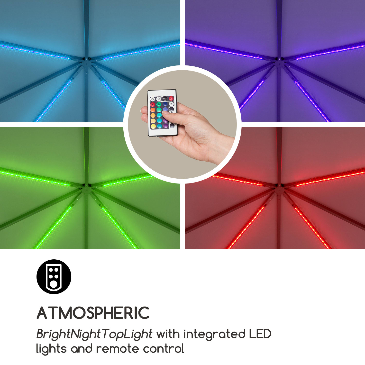 Pantheon Illumina, sjenica s nadstrešnicom 