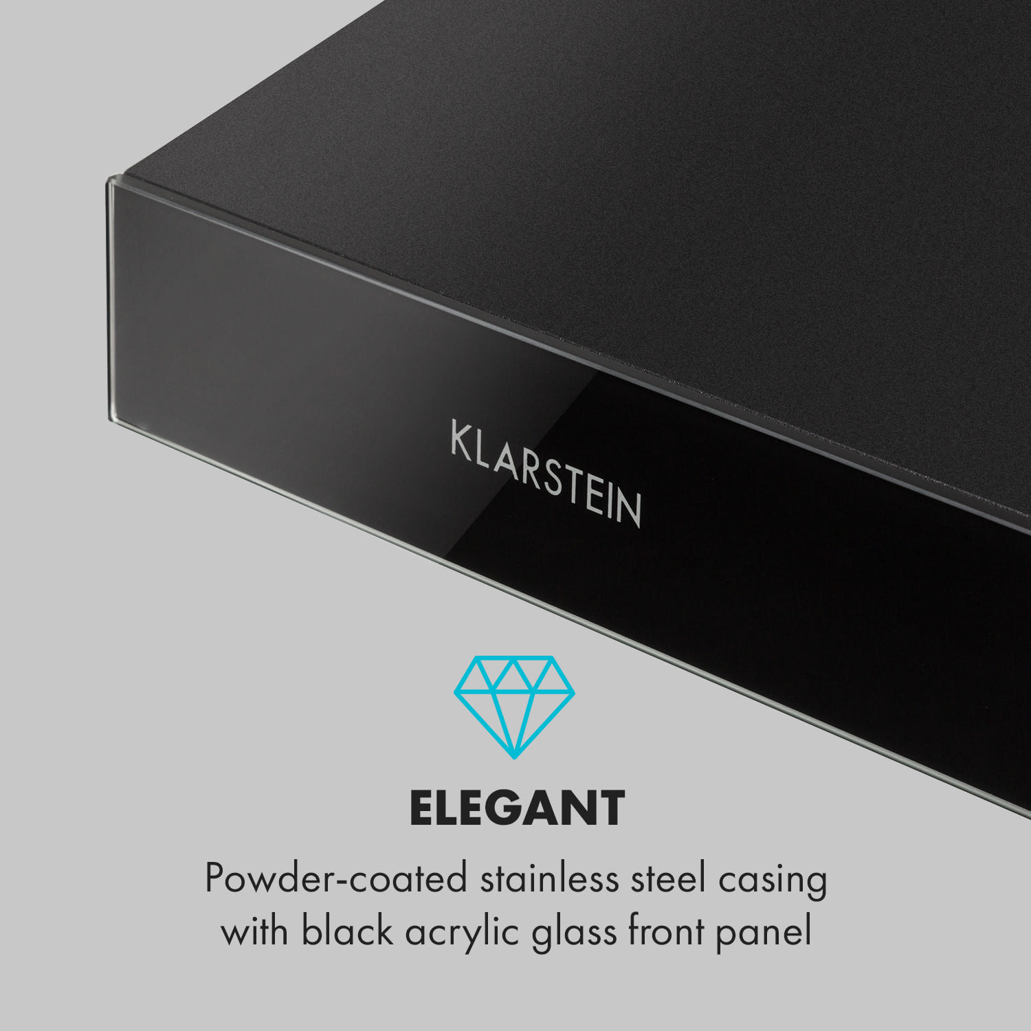 Contempo Neo, digestor, 60 cm, podskrinkový, 175 m³/h, akryl, nehrdzavejúca oceľ, čierny 