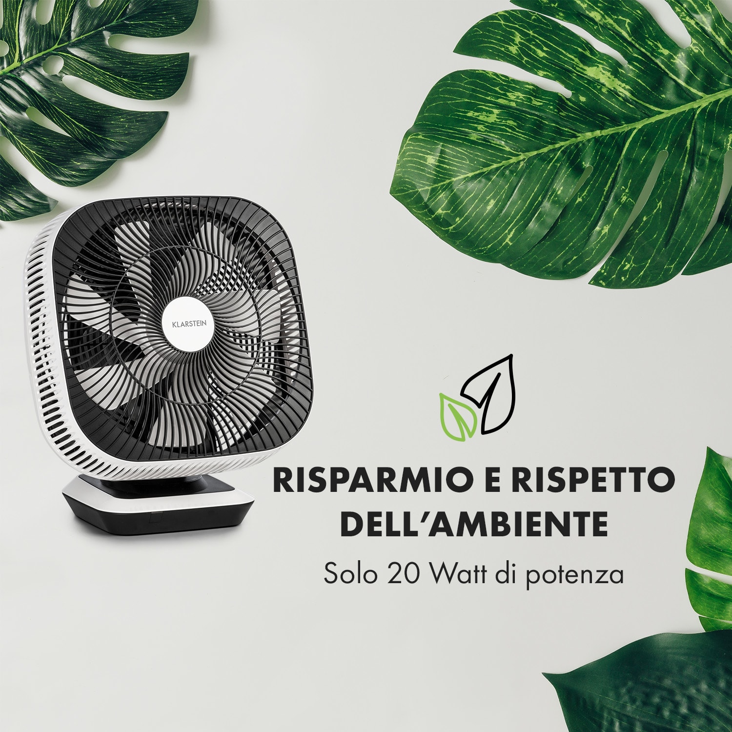 Windmaster Ventilatore 8 Velocità VarioFresh 3D 20dB bianco 