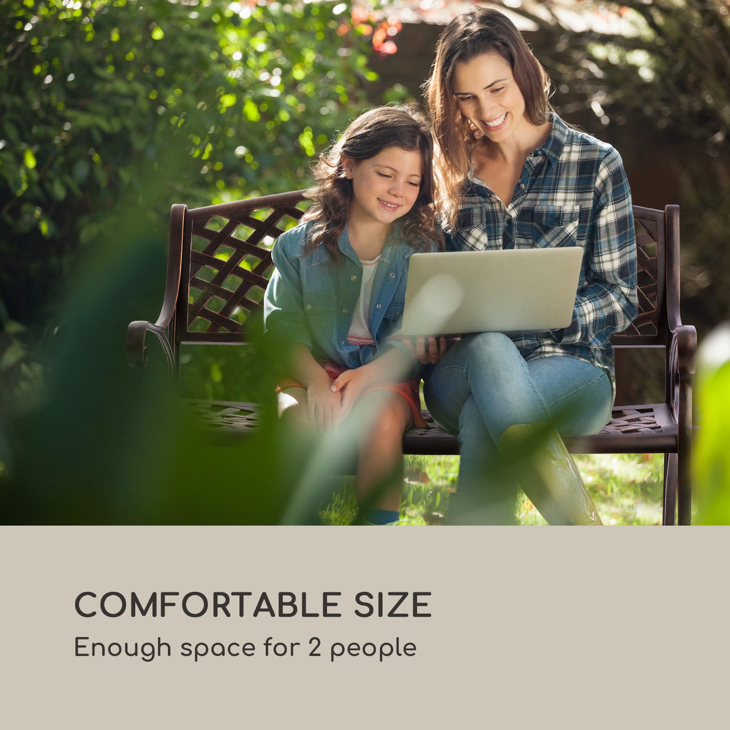 Pozzilli AN, градинска пейка, алуминий устойчива на атмосферни влияния античен, мед Античен бронз