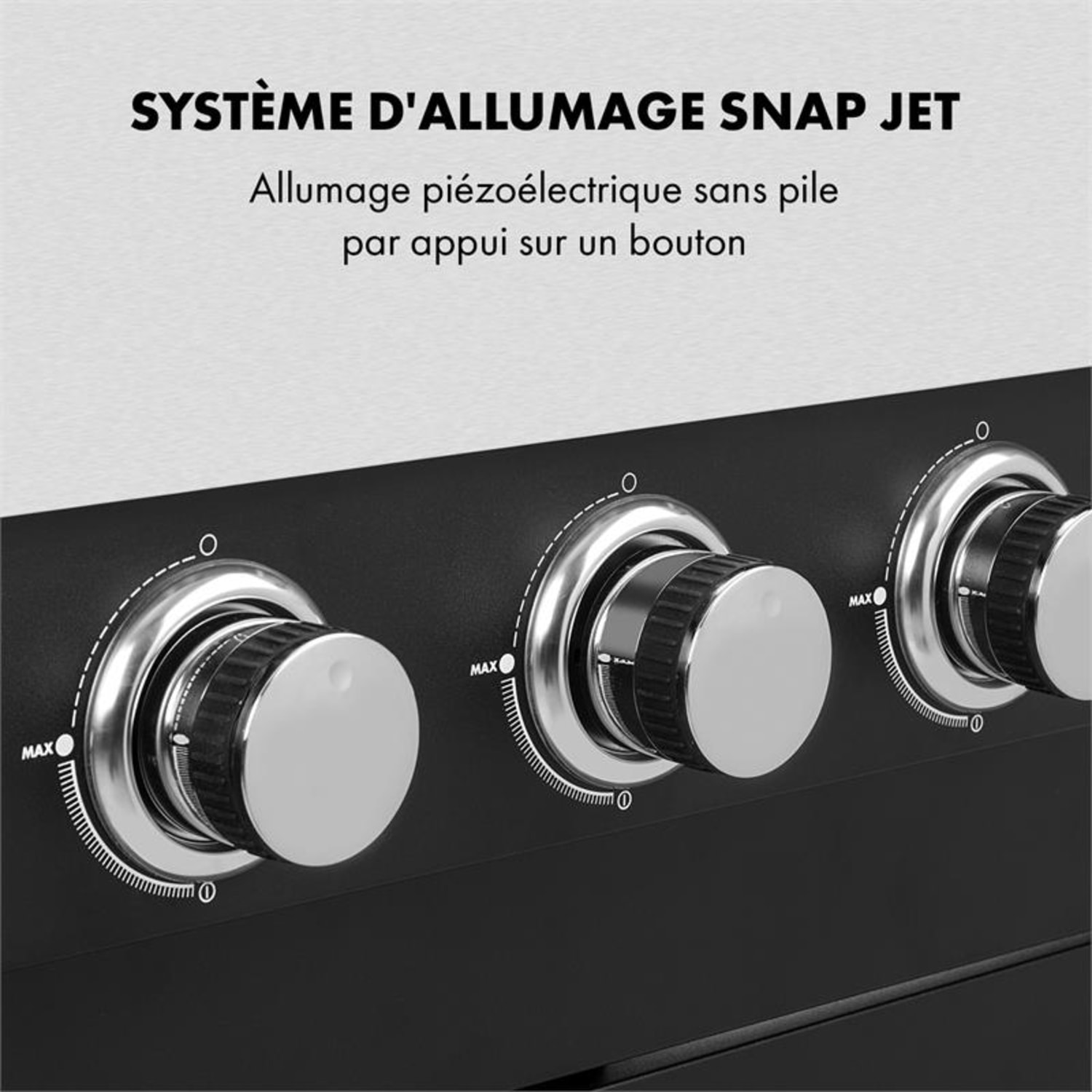 Tomahawk 3.0 T barbecue à gaz 3 x brûleurs 3,2 kW grille de cuisson 53 3 brûleurs