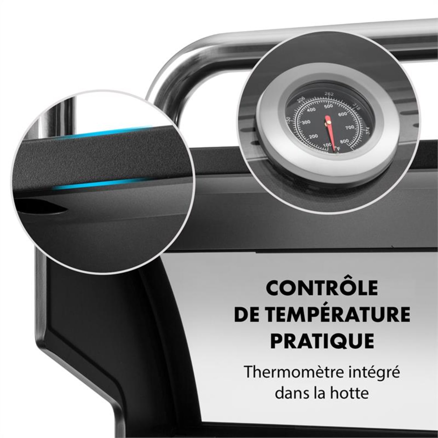 Tomahawk 4.2 SBG Gasgrill 6 Brenner 20,7 kW 64x42cm Grill Edelstahl 