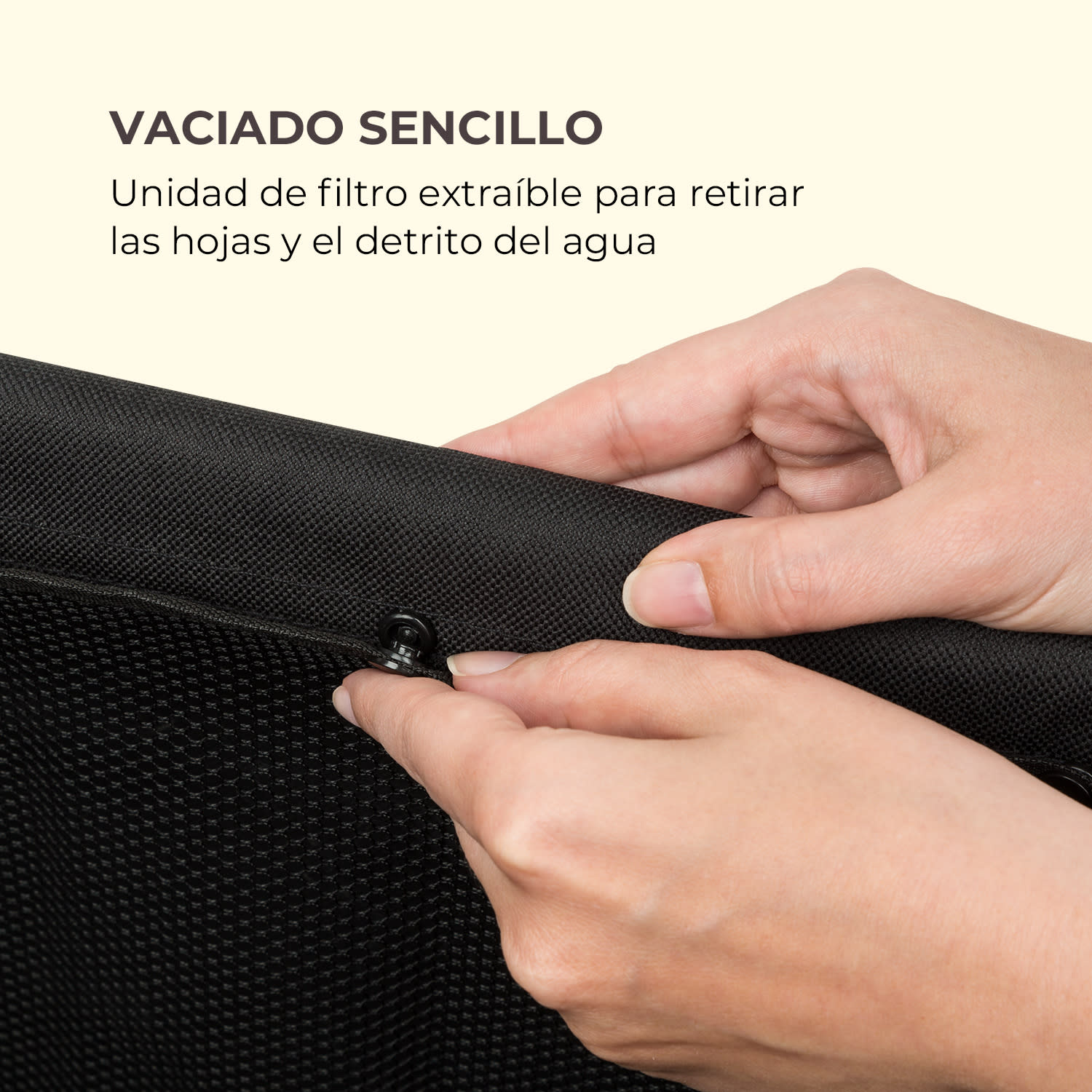 Lakeside Power Bolsa filtrante para el recipiente recolector de aspiradoras para estanques 30l 