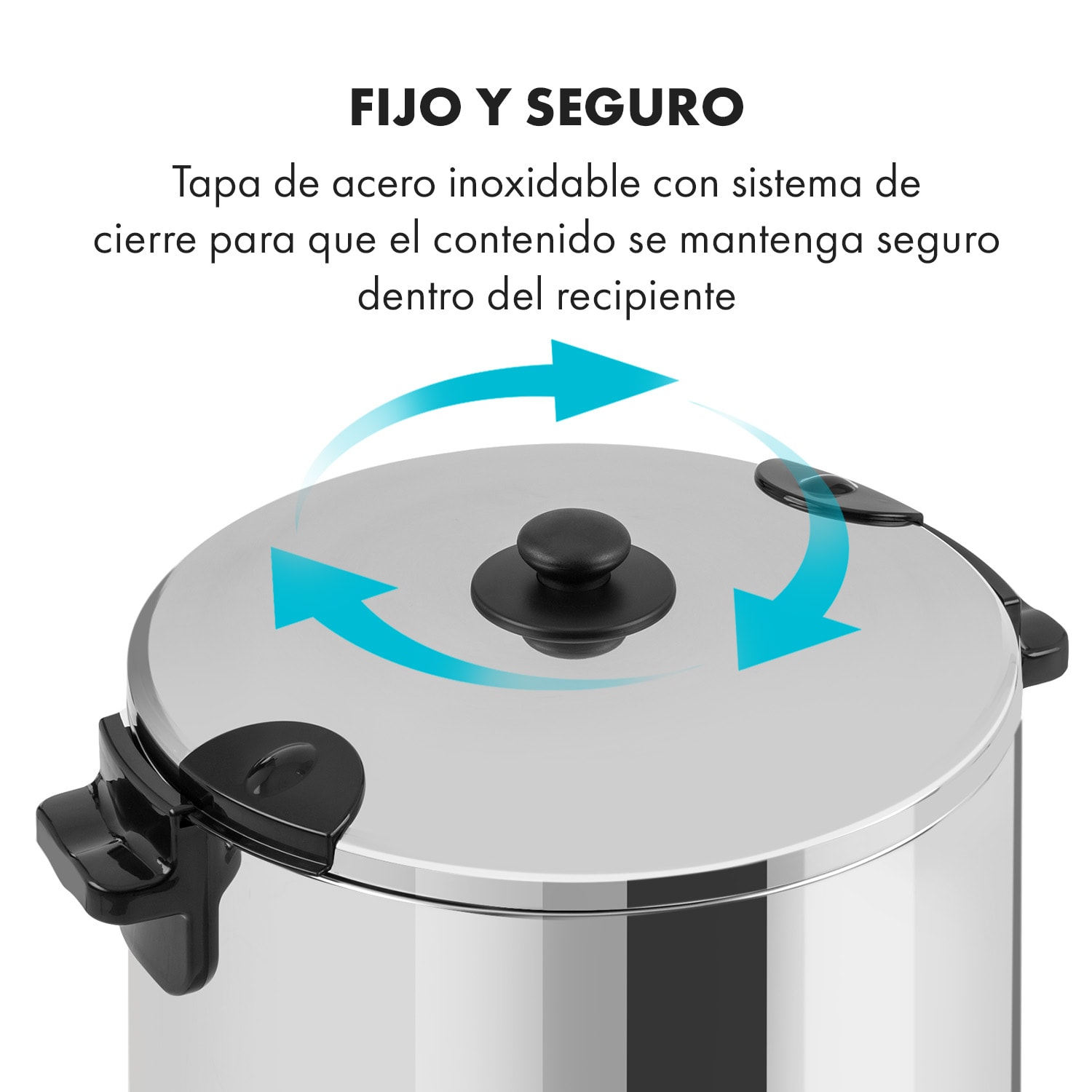 KonfiStar 50 Olla pasteurizadora Dispensador de bebidas 50L 110°C 120min Acero inoxidable 50 L | Mecánico