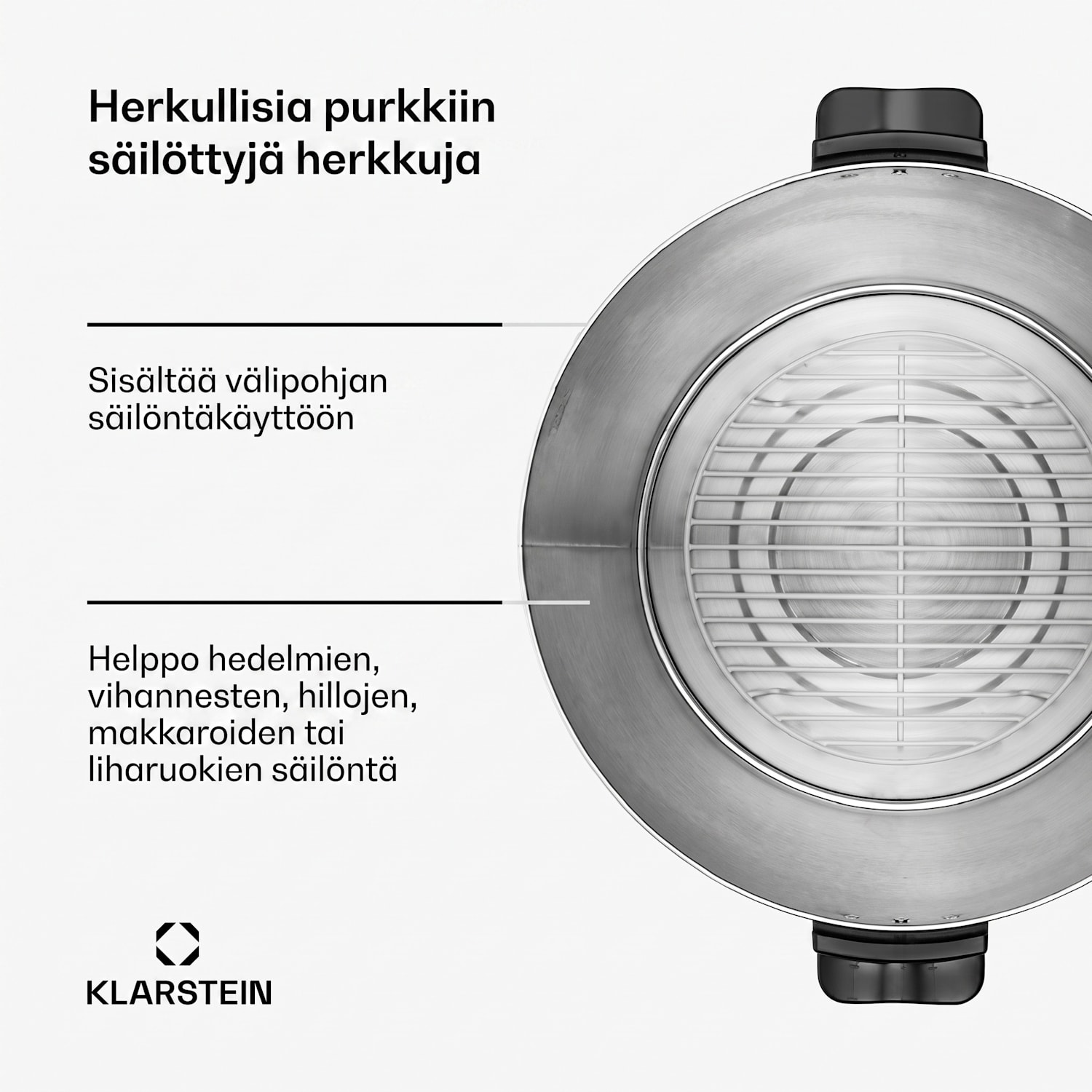 KonfiStar 50 säilöntäautomaatti juoma-annostelija 50 l 110 °C 2500 W 120 min ruostumatonta terästä 50 L | Mekaanikko