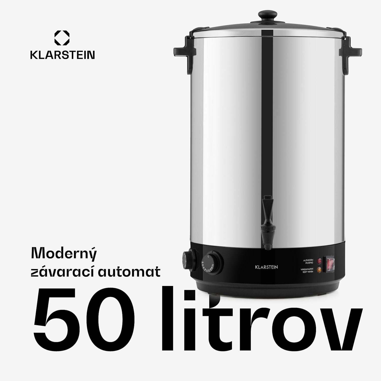KonfiStar 50, zavárací hrniec, dávkovač nápojov, 50 l, 110 °C, 120 min, nehrdzavejúca oceľ 50 l | Mechanik