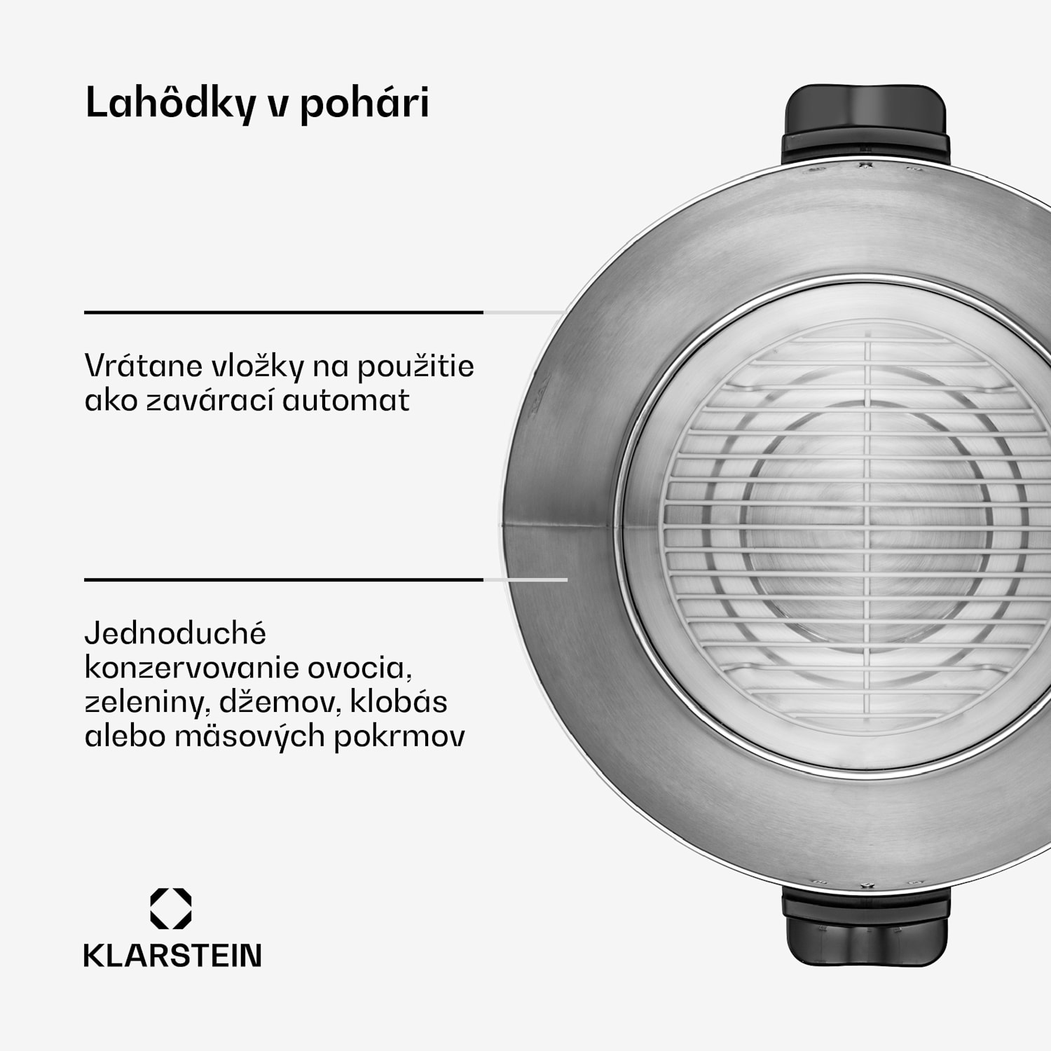 KonfiStar 50, zavárací hrniec, dávkovač nápojov, 50 l, 110 °C, 120 min, nehrdzavejúca oceľ 50 l | Mechanik