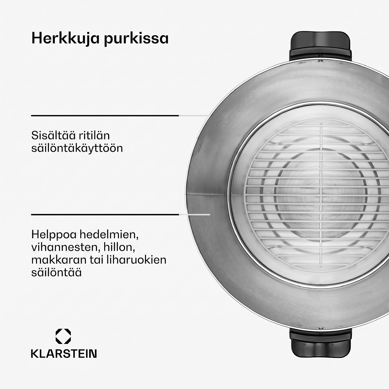 KonfiStar 60 säilöntäautomaatti juoma-annostelija 60 l 110 °C 2500 W 120 min ruostumatonta terästä 60 L | Mekaanikko