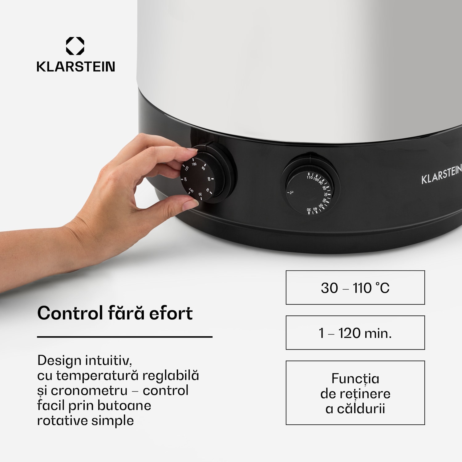 KonfiStar 60, Fierbator și aparat de conservare, distribuitor de băuturi fierbinți, 2500 W, 60 l, 110 ° C, 120 min, oțel inoxidabil 60 L | Mecanic