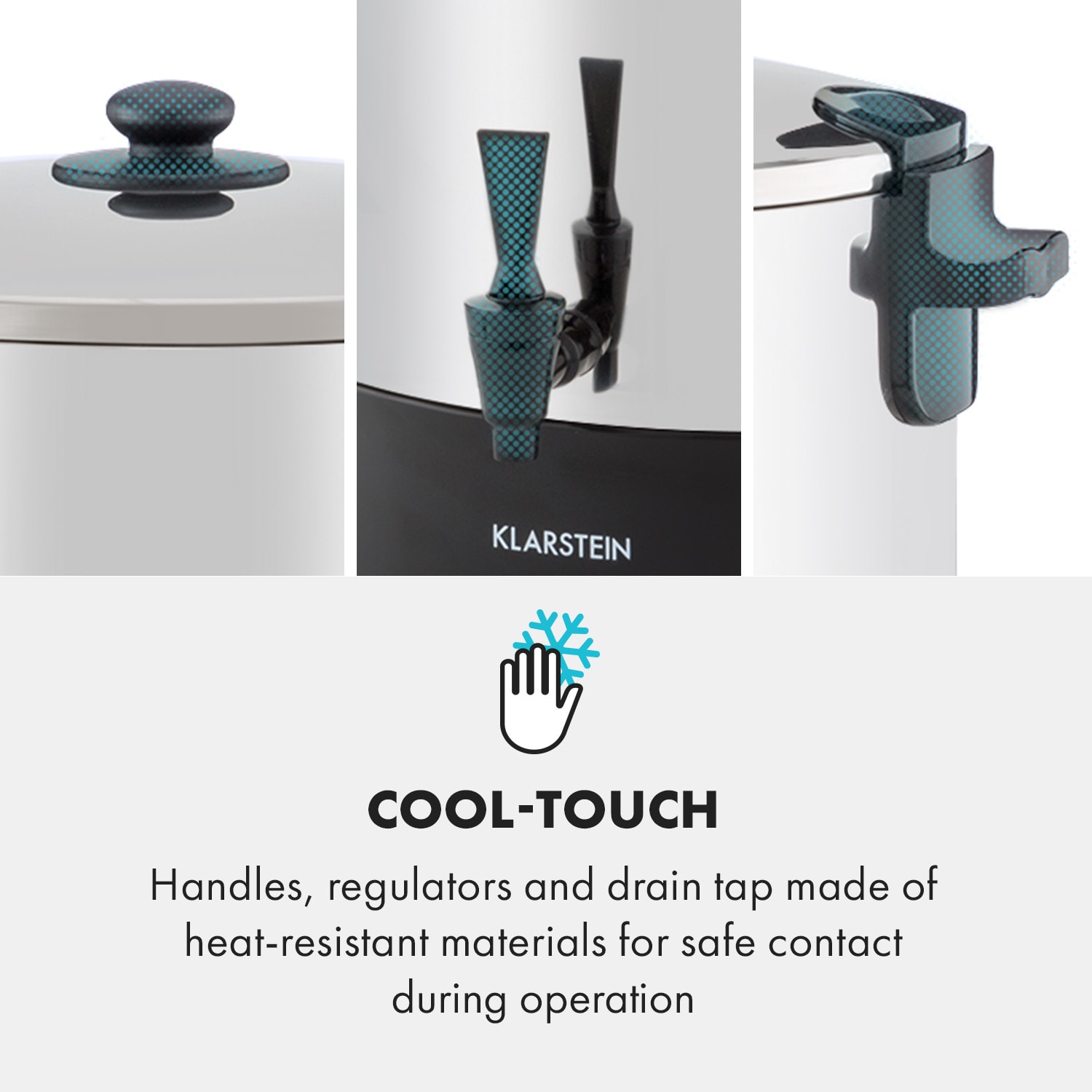 KonfiStar 60 Olla pasteurizadora Dispensador de bebidas 60L 110°C 120min Acero inoxidable 60 L | Mecánico