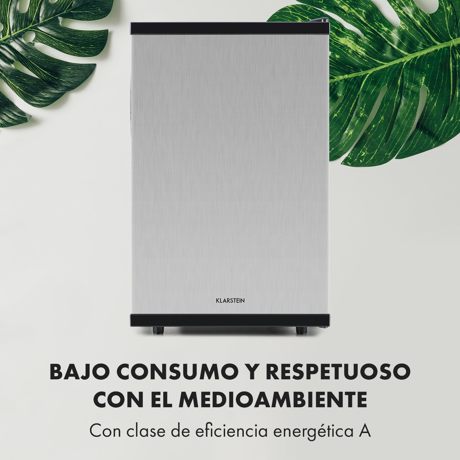 Beerbauch minibar 65 l termoeléctrico A+ bajo ruido Plata Plata