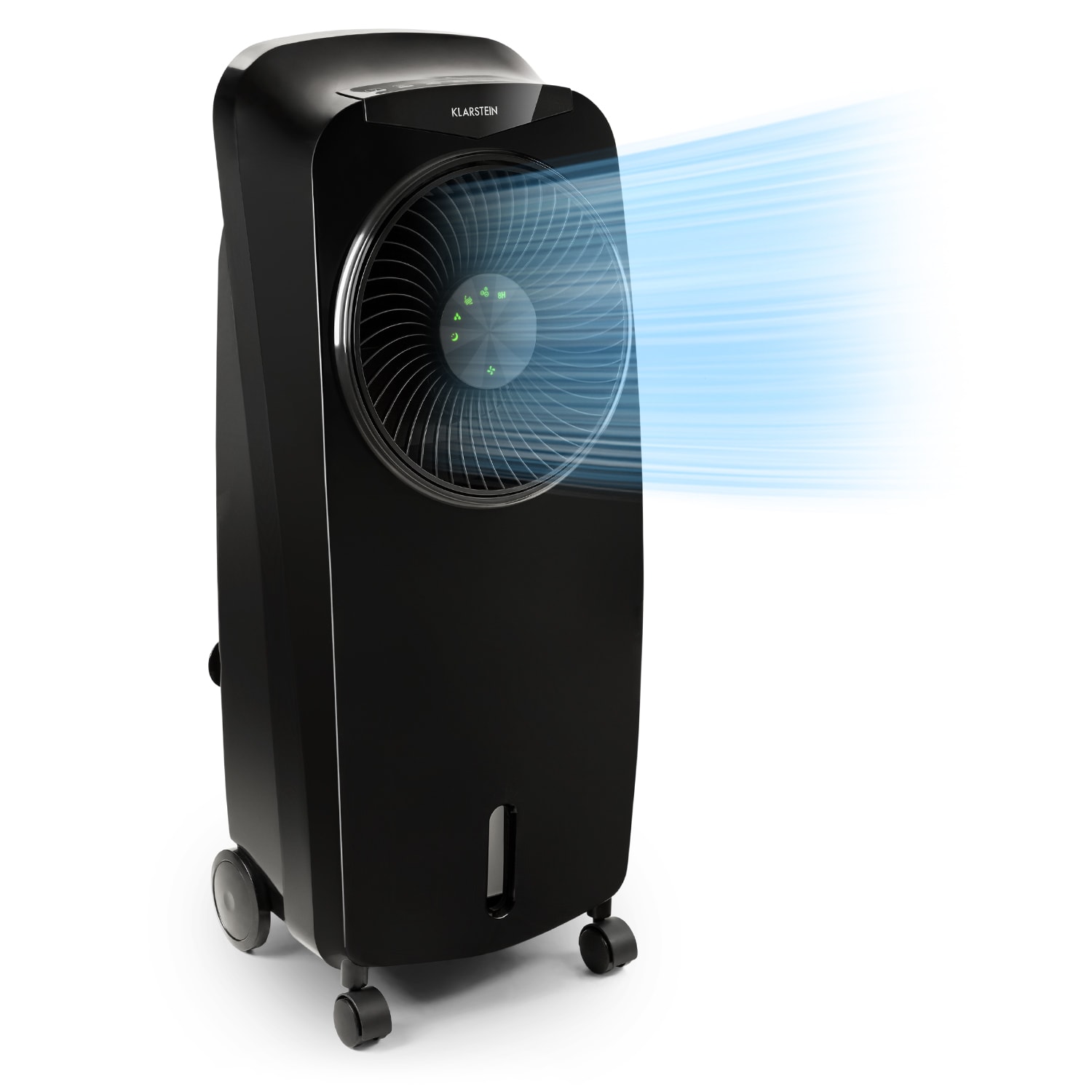 Rotator, охладител на въздуха, 110 W, 8-часов таймер, дистанционно, черен