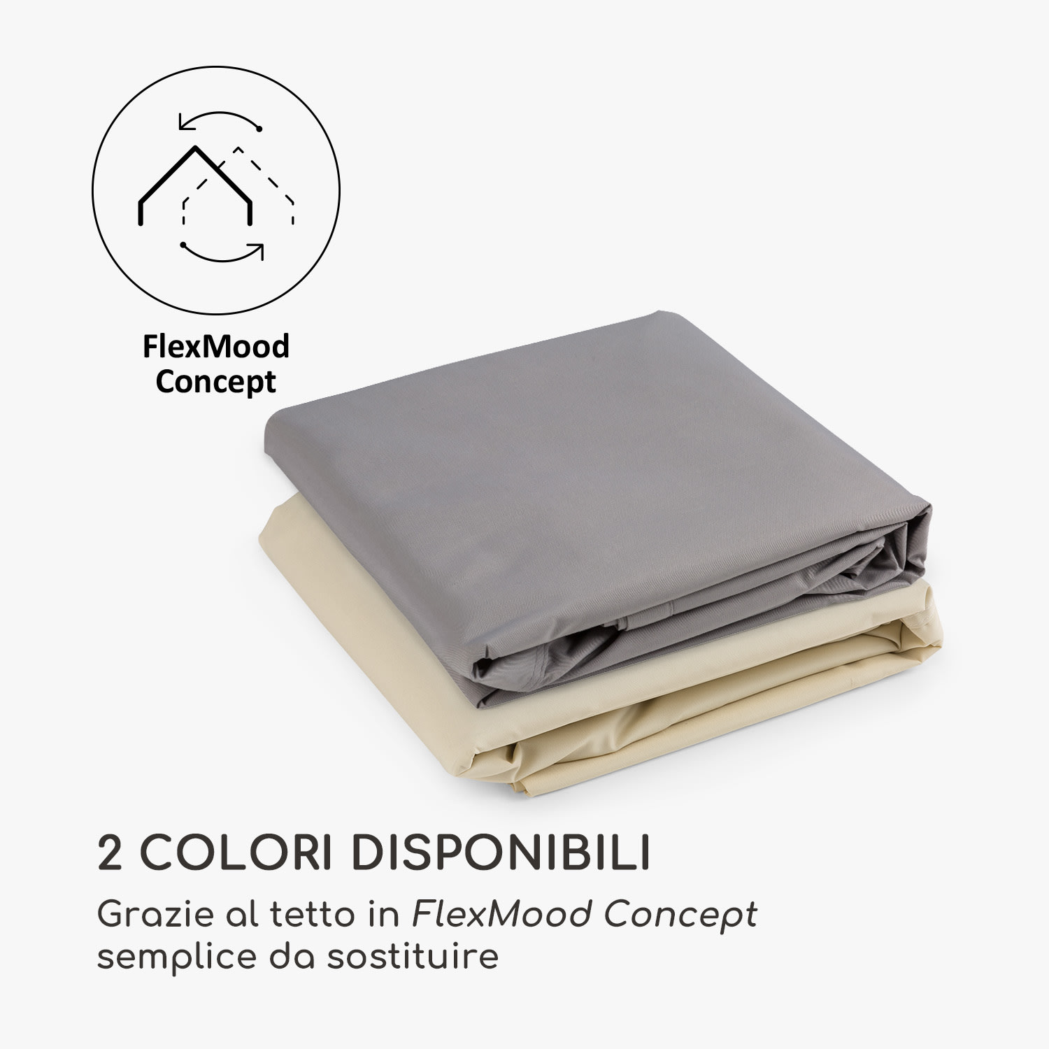 Sombra Tetto Sostitutivo Gazebo 180 g/cm² Poliestere Accessorio beige Beige