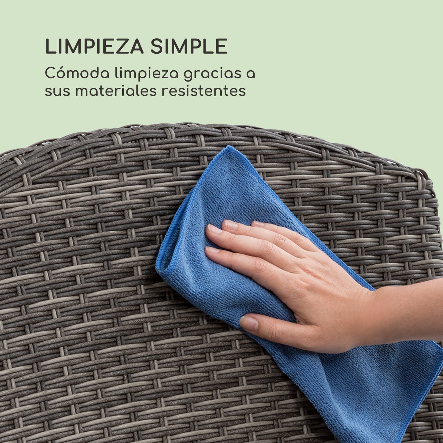 Comfort Siesta Sillón Respaldo regulable Gris oscuro Topo Claro