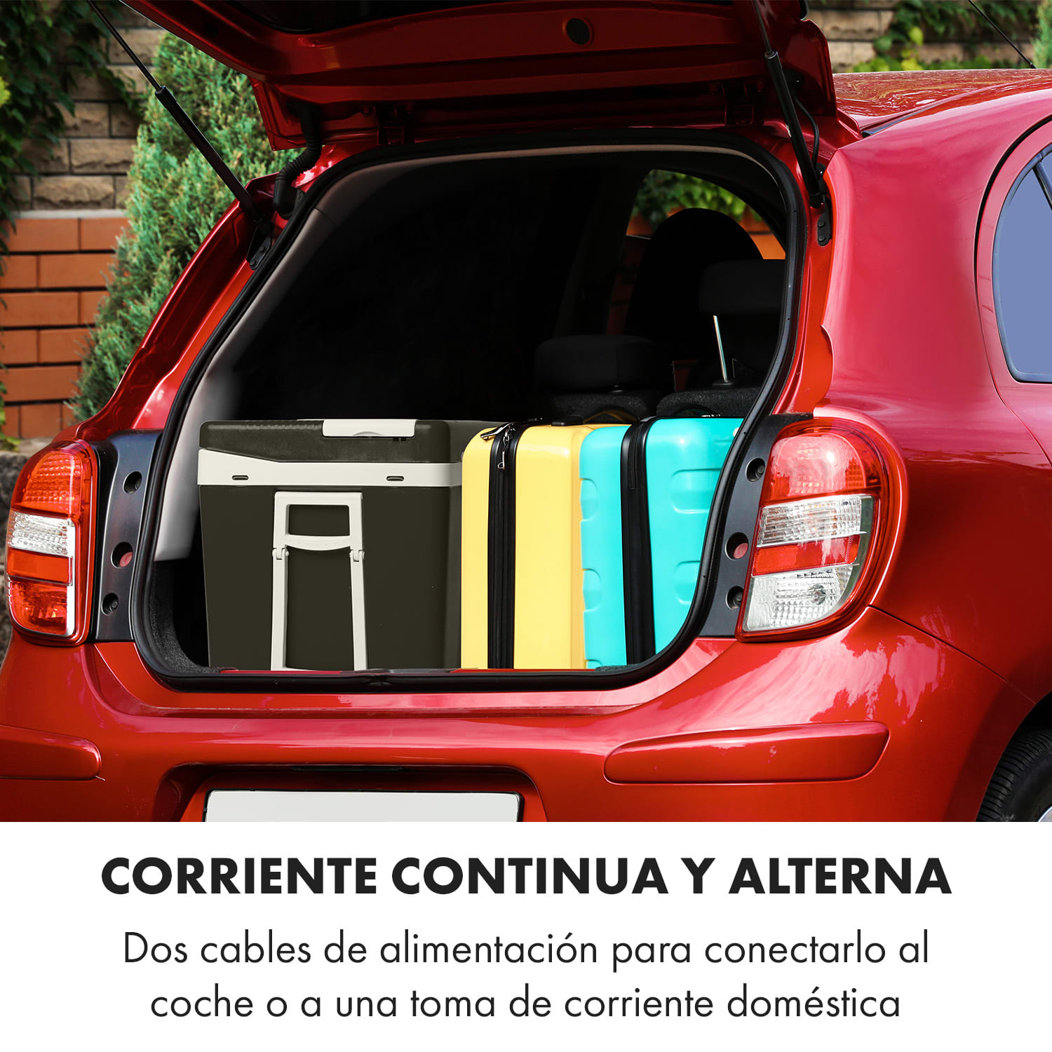 BeerPacker caja de enfriamiento calentamiento 50 litros CA/CC  carro Negro