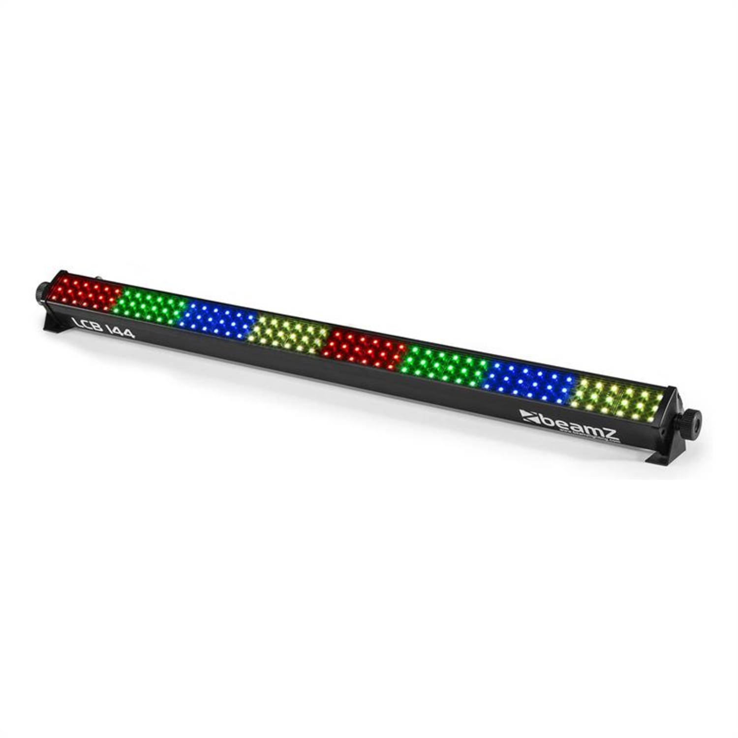 LCB144, színes LED fénycső, 25 W, 144 LED dióda 8 szegmensben, 3, 5, 6, 12, 24, 48 DMX csatorna