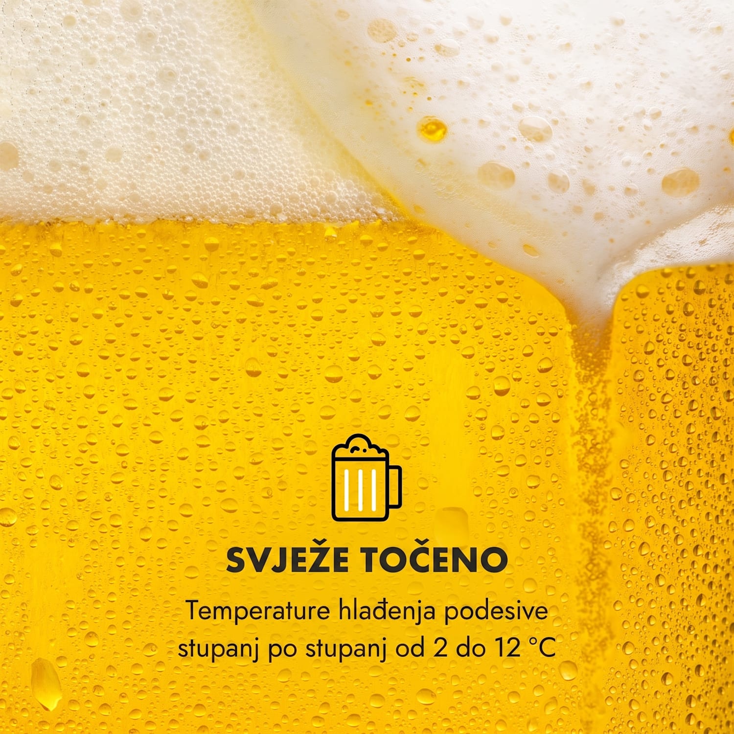 Beerkules, aparat za točenje, 5L bačve, kompresor, 120W, crni Crna / srebrna metalik