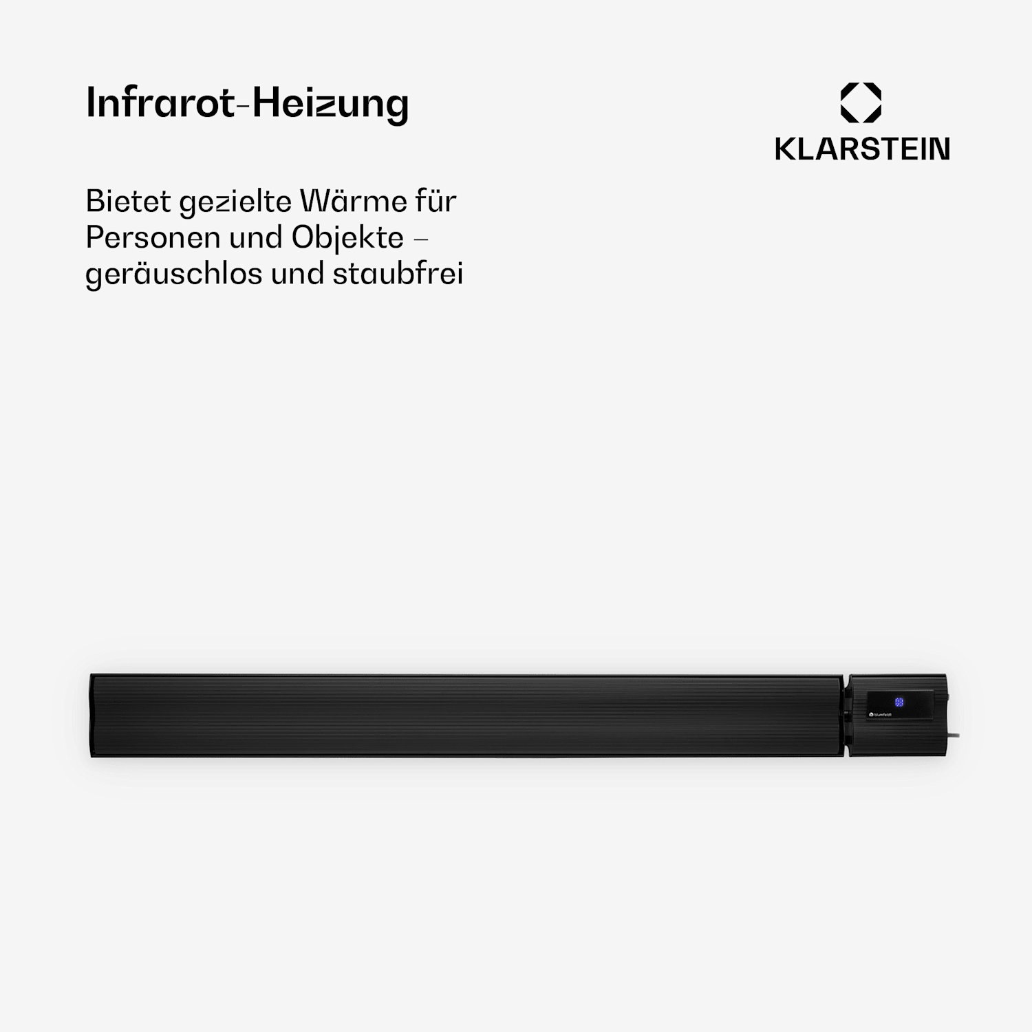 Cosmic Beam Plus XXL Infrarot-Heizstrahler 3000W IP44 Fernbedienung 3000 W | Nein | Schwarz
