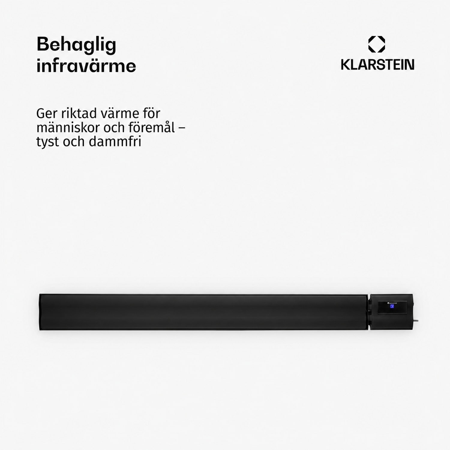 Cosmic Beam Plus XXL IR-värmare 3 000 W fjärrkontroll 3000 W | Nej | Svart