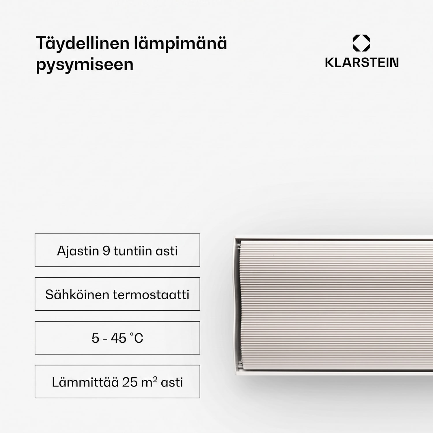 Cosmic Beam Plus XXL infrapunalämmitin 3000 W kaukosäädin 3000 W | Ei | Valkoinen