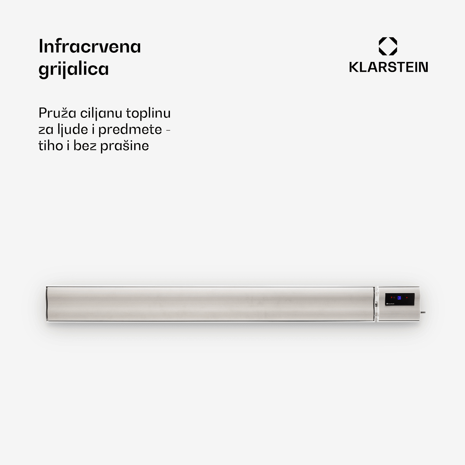 CosmicBeam Plus XXL, infracrvena grijalica, 3000 W, IP44, daljinski upravljač, bijela 